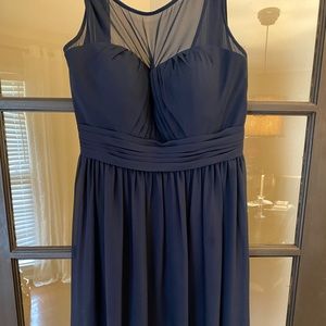 Bill Levkoff Navy Dress. Size 12